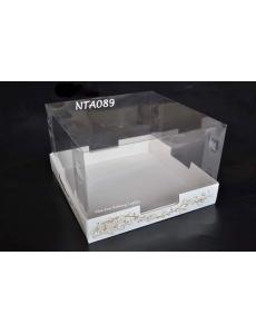 【12寸】PVC四方透明蛋糕盒