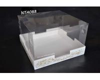 【10.5寸】PVC四方透明蛋糕盒