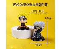 PVC【2pcs Q版火影忍者...